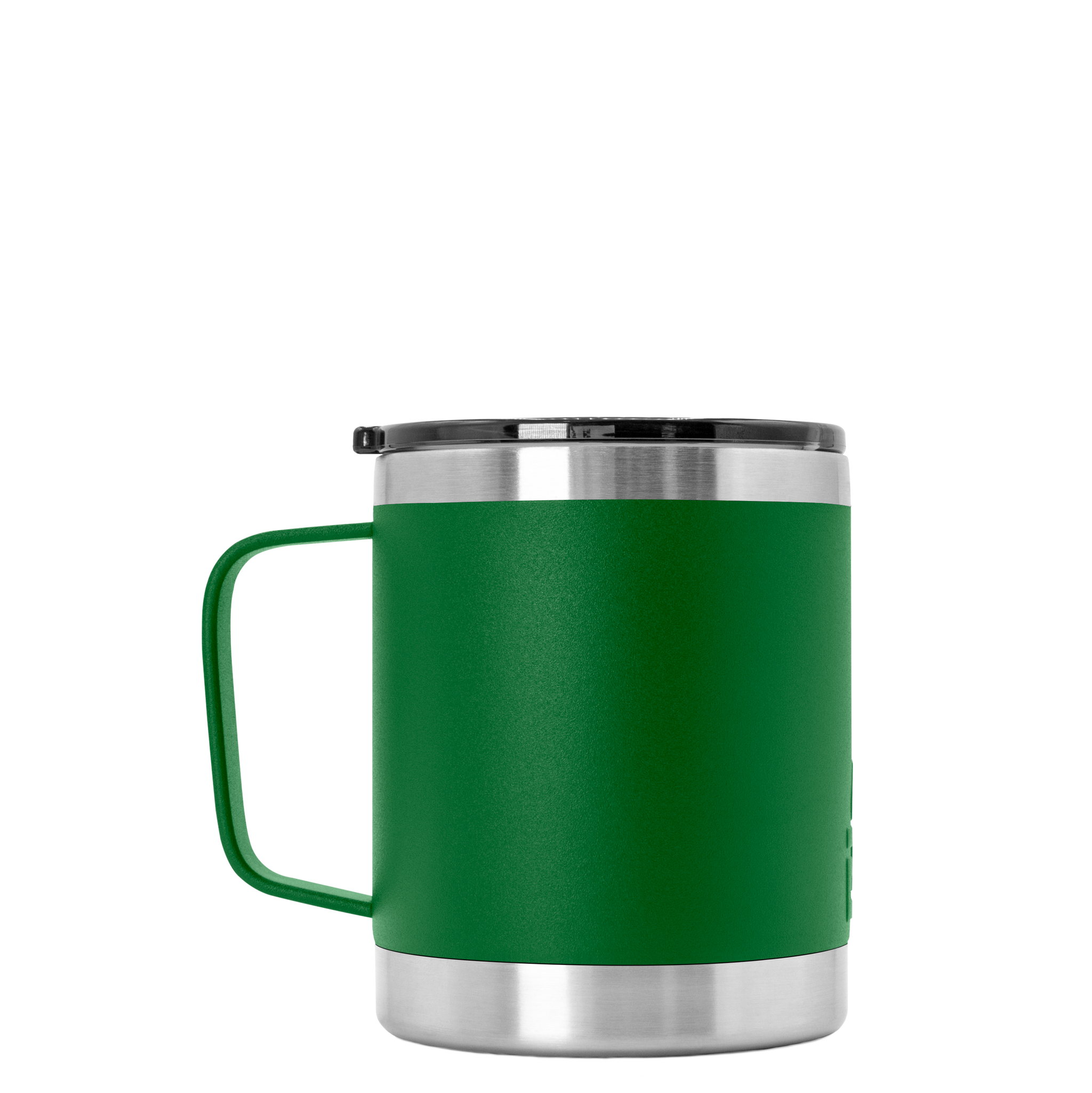Green Metal Camping Mug