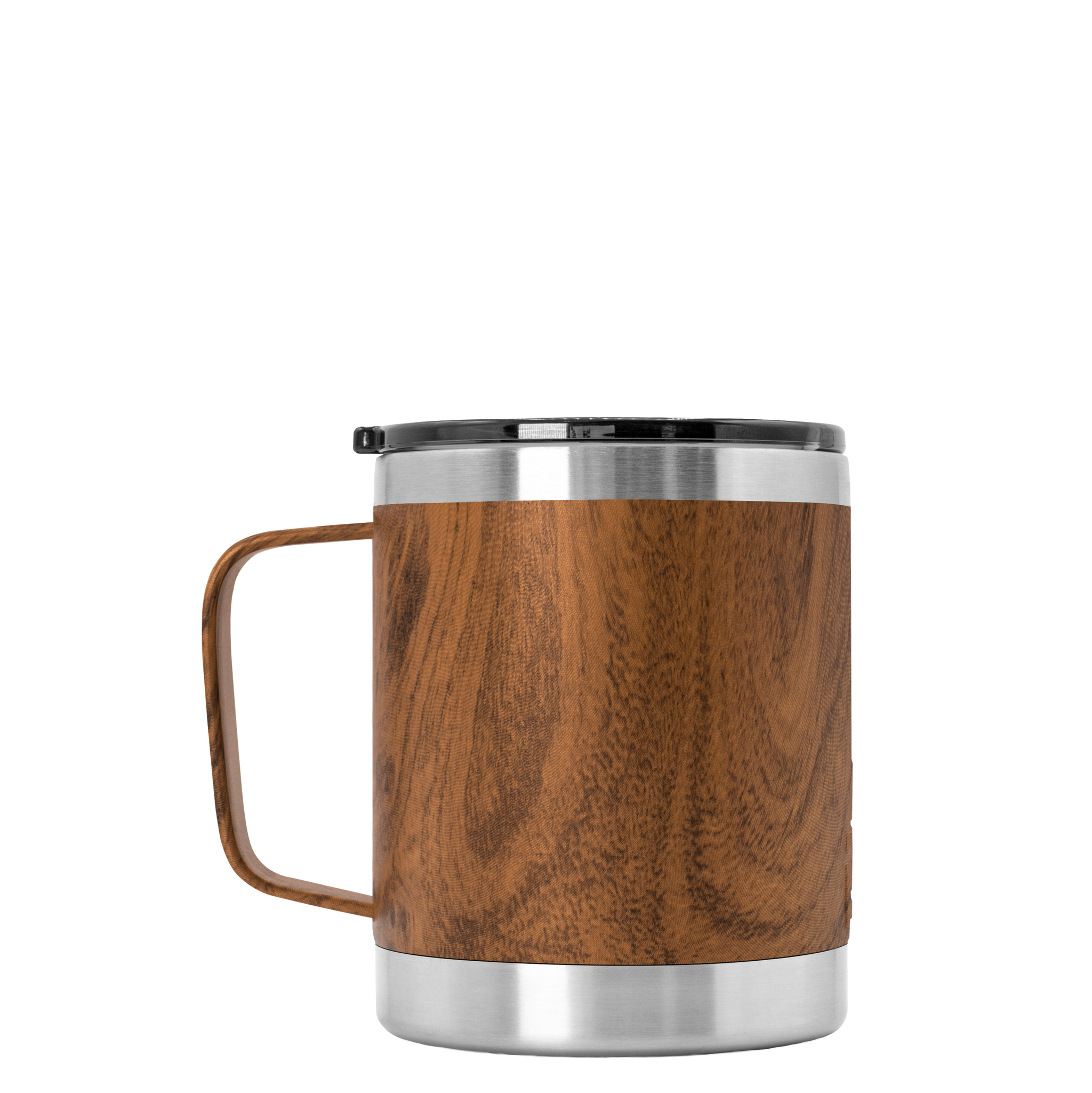 Wood Travel Mug with Long Handle