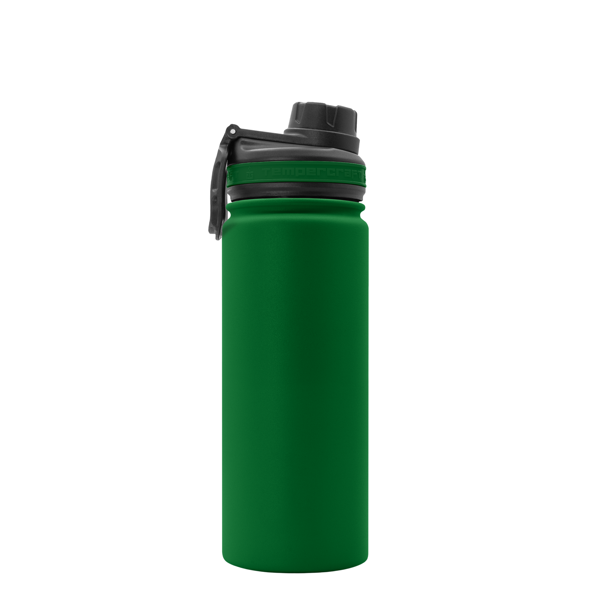 Custom Printed 18oz Transparent Water Bottles w/Flip-Straw