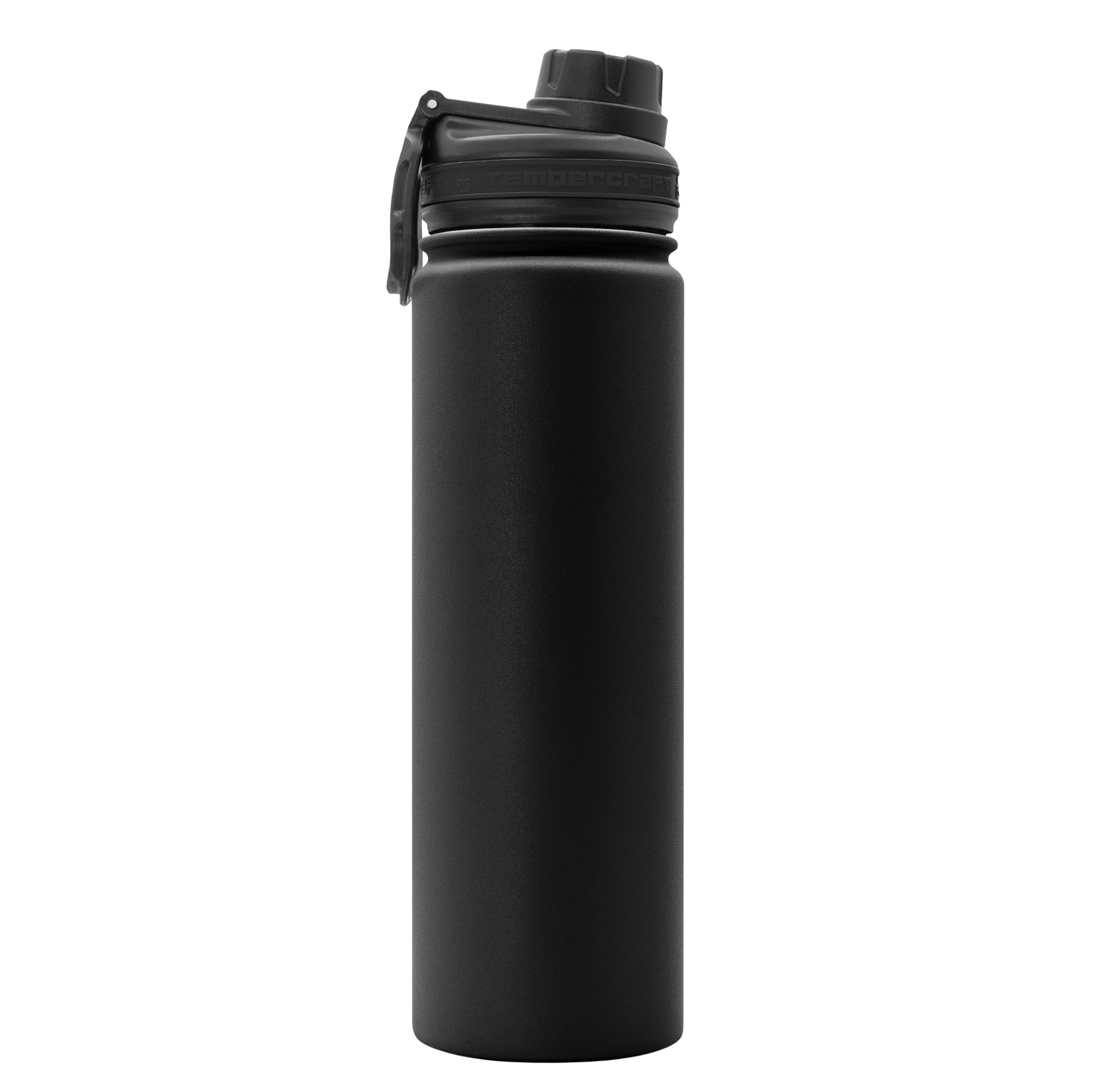 The ZULU Chase 14oz vacuum insulated stainless steel water bottle keeps drinks cold for up to 24 hours with ice. Its leak-proof locking flip lid keeps the drinking spout clean while preventing spills.