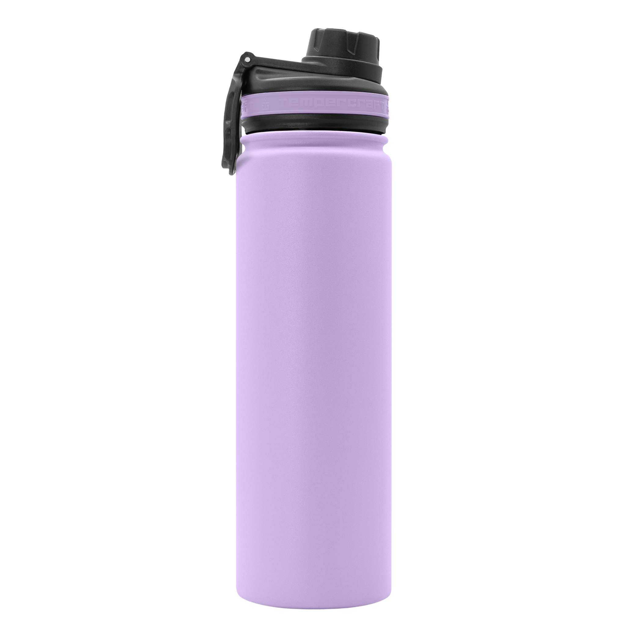 ThermoFlask Double Wall Vacuum Insulated Stainless Steel 2-Pack of Water  Bottles, 16 Ounce, Purple/Orange