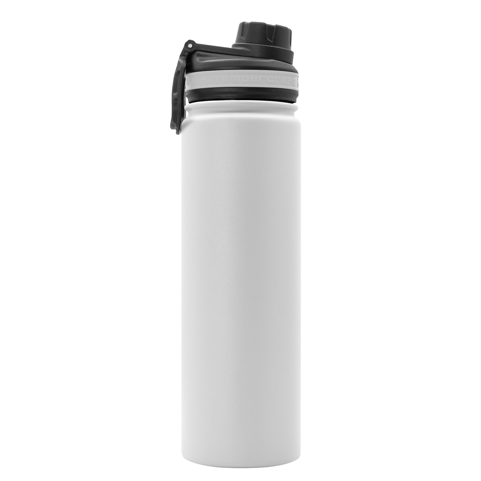 NEW Cirkul 22oz White Stainless Steel Water Thermos Bottle ONLY