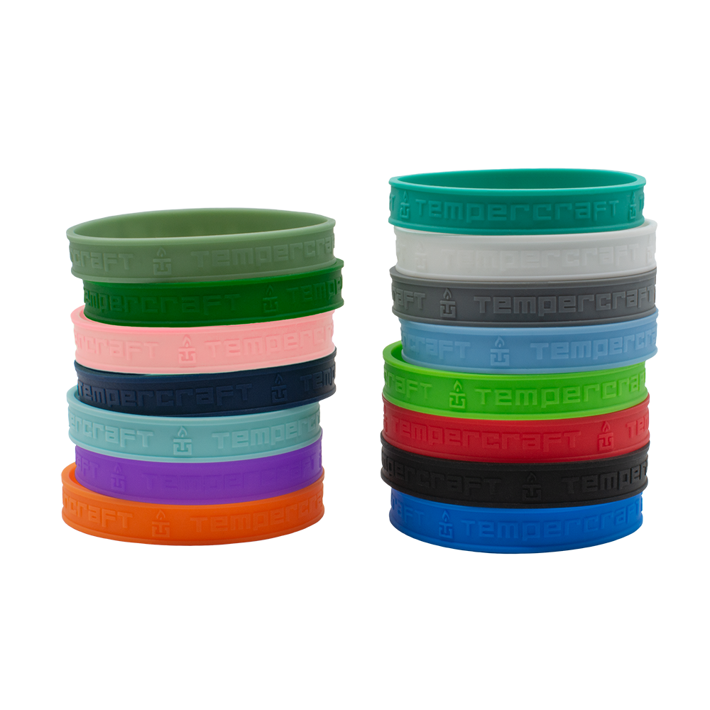 30pcs 彩色硅胶手环 Waterproof Unisex Sport Silicone Rubber Bracelet Ring Rubber  Wristband /0 Gelang Getah Tangan